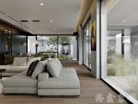 現(xiàn)代風格別墅室內(nèi)裝修裝飾效果展示-1046-02