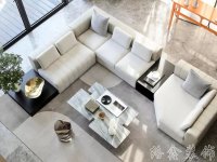 現(xiàn)代風格別墅室內裝修裝飾效果展示-1055-02