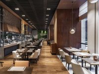 酒店餐廳室內(nèi)裝修裝飾設計效果-1203-04