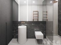 現(xiàn)代簡約家居裝修裝飾室內設計效果-B916-7