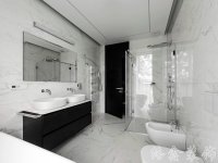 現代簡約家居裝修裝飾室內設計效果-B925-5
