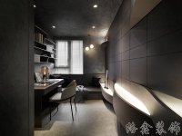 現(xiàn)代網(wǎng)紅風家居裝修裝飾室內設計效果-F502-6